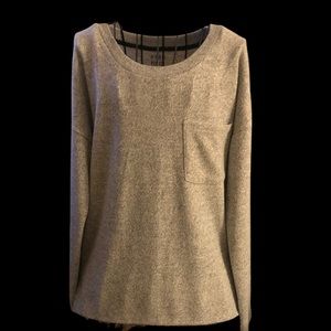 SO Juniors Cozy Pocket Crew Shirt